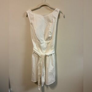 Wild Fable NWT White Mini Dress - Coquette Chic Backless Detail - Size L